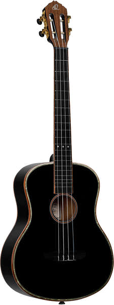 Ortega Onyx Ukulele barítono 4 + Saco de transporte Pro