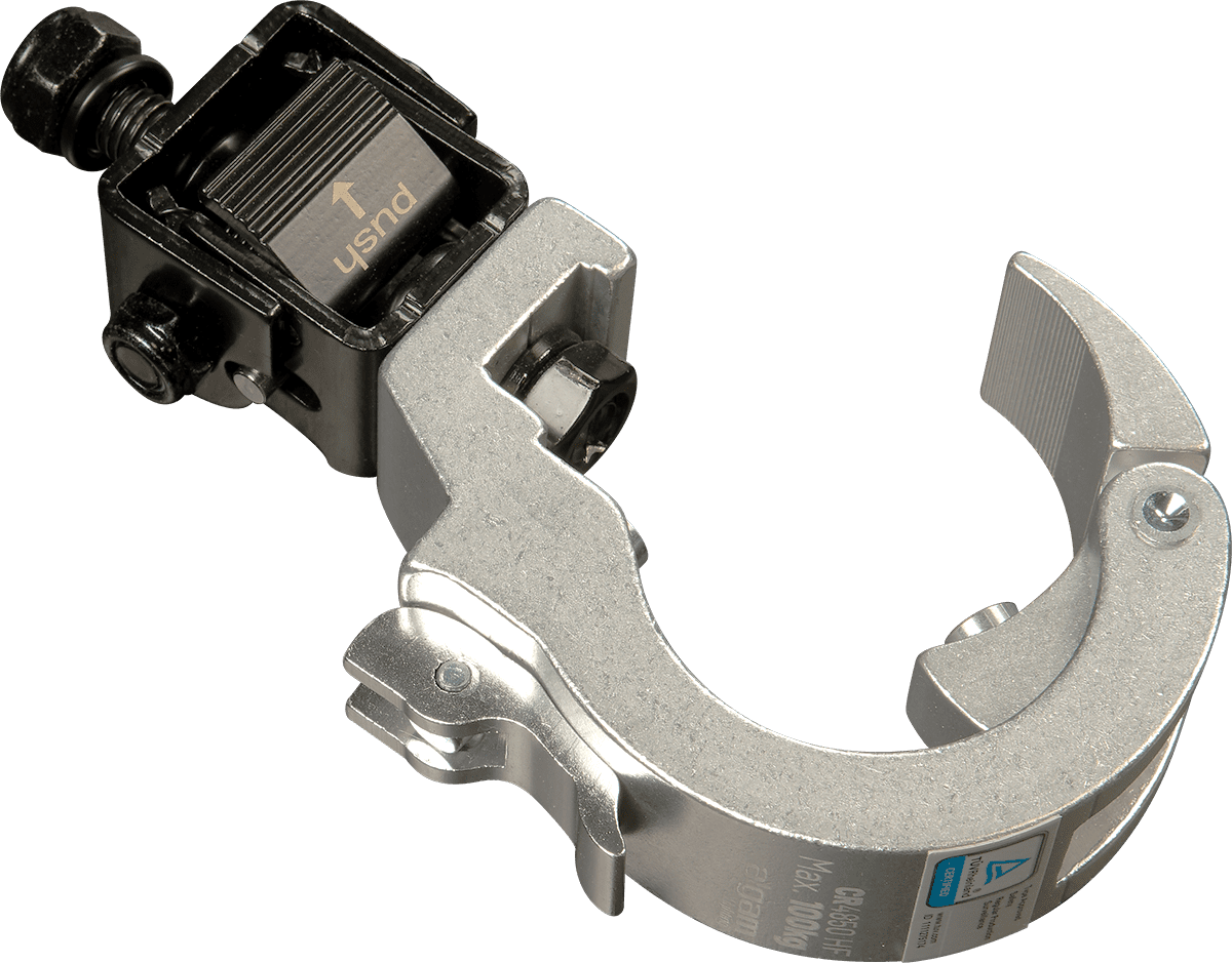 Algam Lighting FLEXIBLE CLAMP 48-50MM MAX 100KG ALU