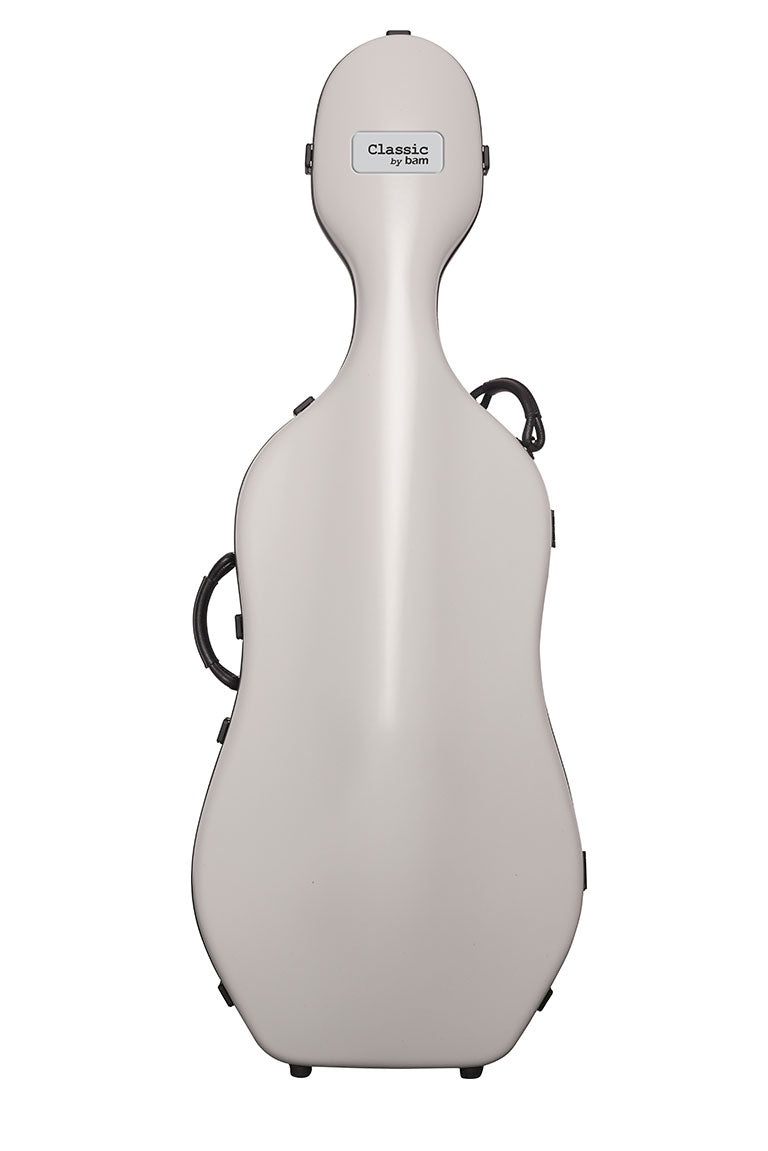 BAM Estojo Violoncelo 4/4 Classic + Rodas - Cinzento Claro