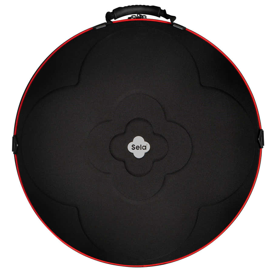 Handpan Estojo rígido preto