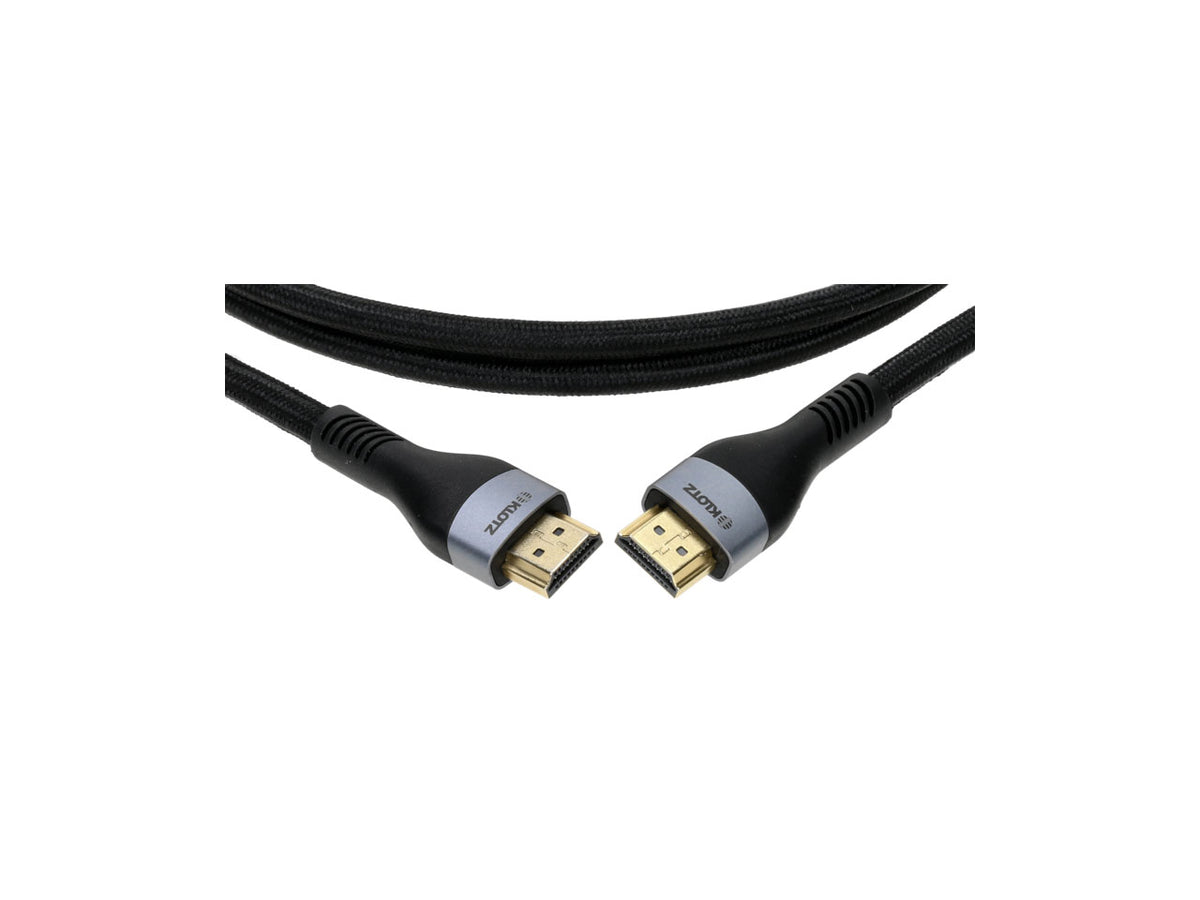 HDMI 2.1 Cabo PVC preto 1m