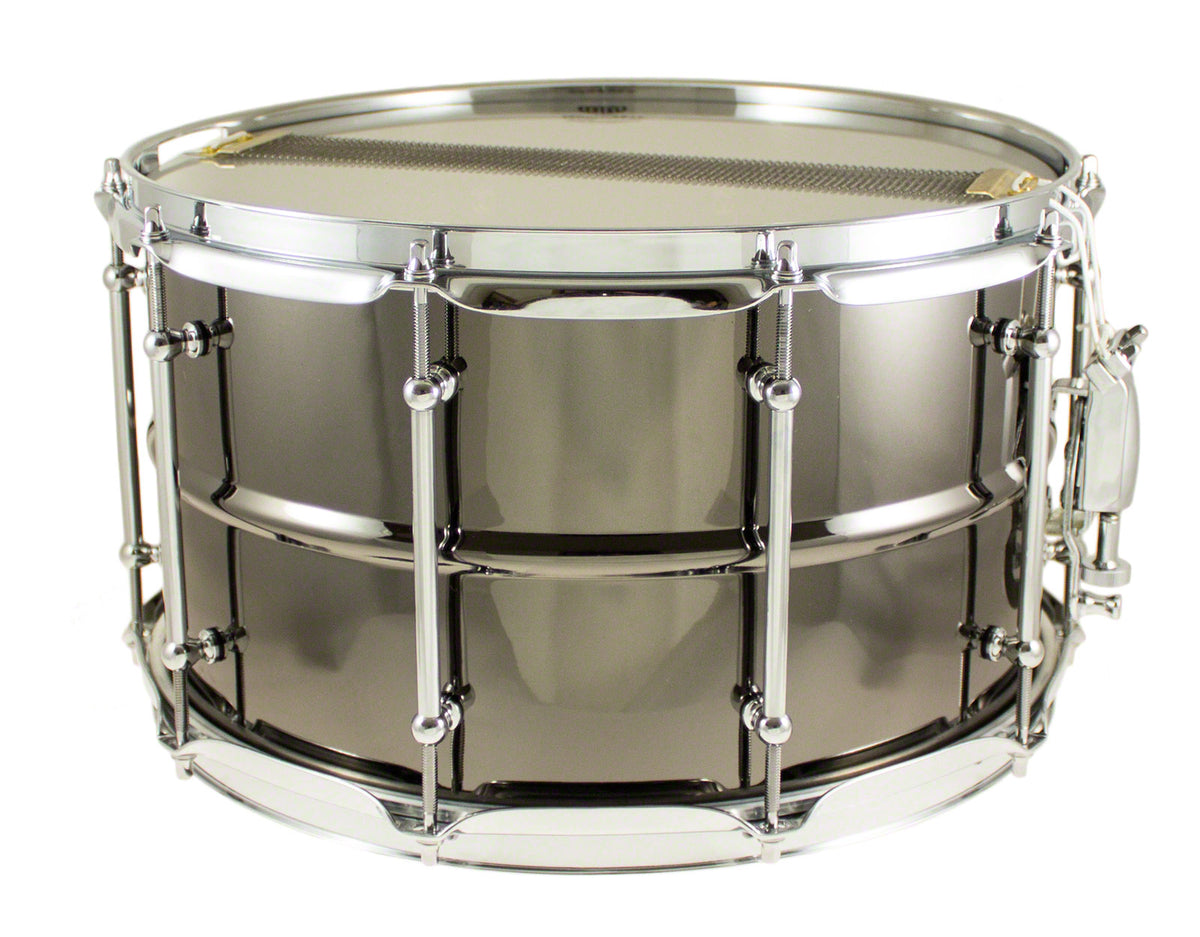 BK-8014SH - BLACK DAWG 14" X 8" SNARE DRUM - BRASS SHELL