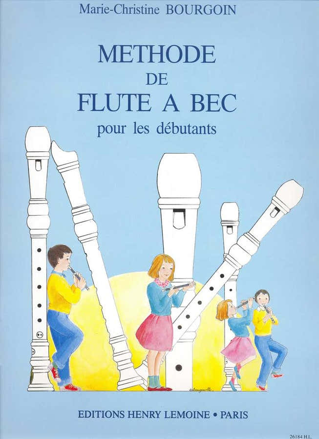 Método De Flauta De Bico - Bourgoin