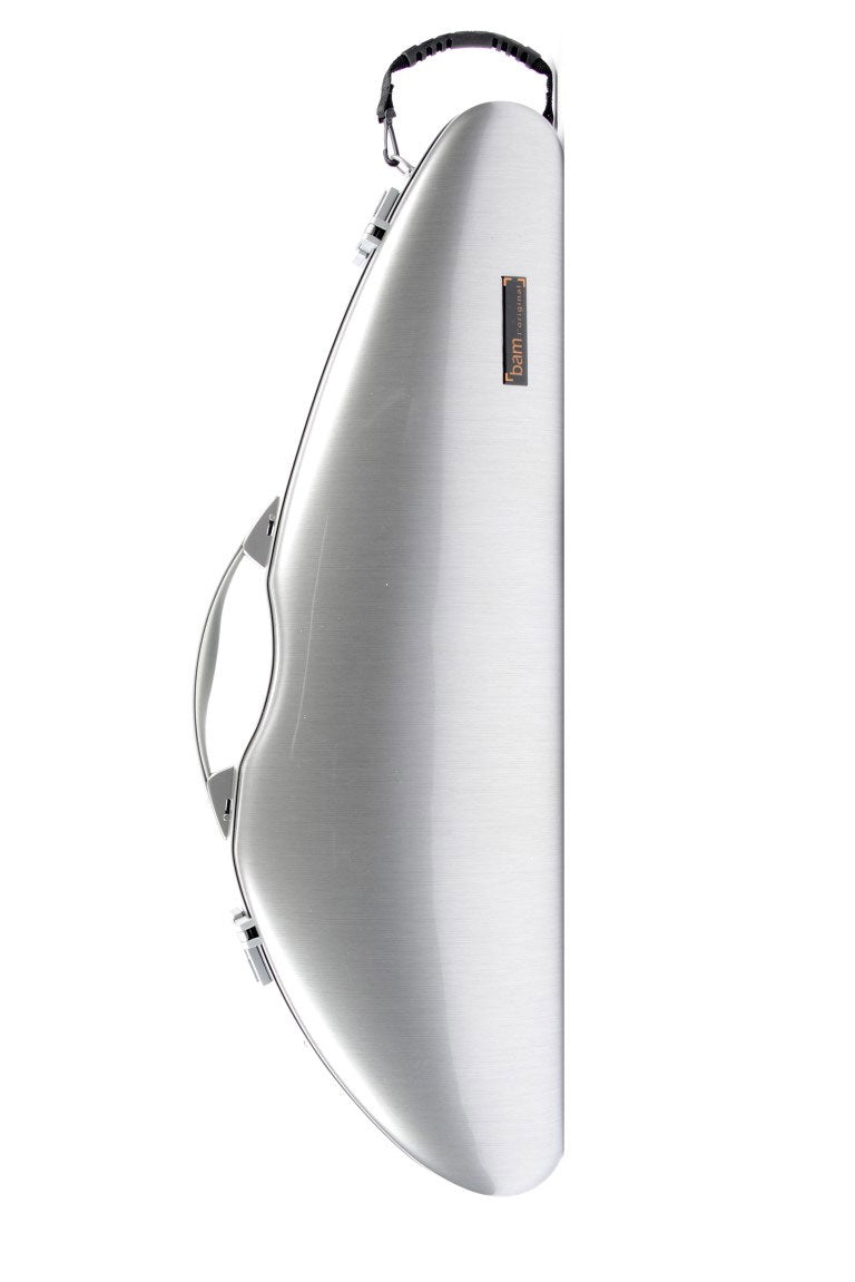 BAM Estojo de Violino 4/4 Hightech La Défense Slim - Alumínio Escovado