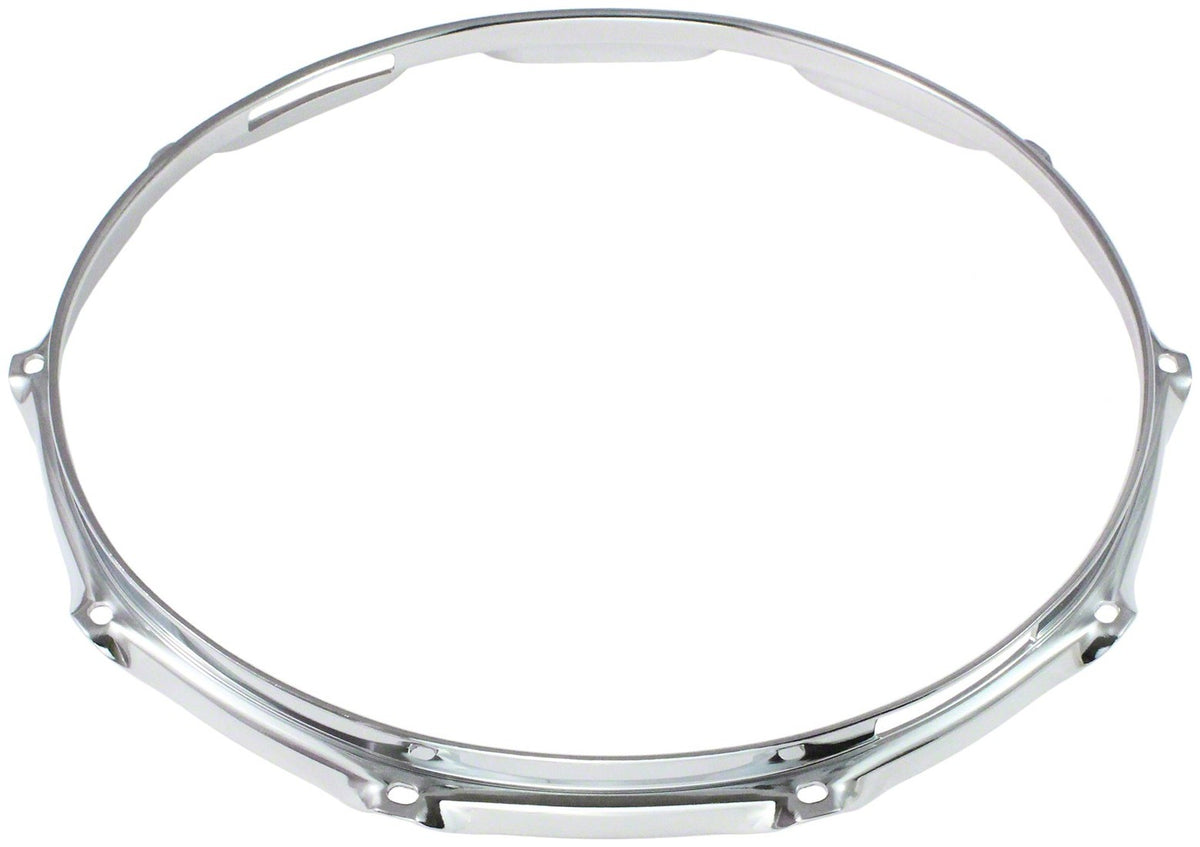 HB25-14-10S - Aro 14" 10 Tirantes Lado de Esteira Latà£o Cromado Super Tripla Flange 2.5mm