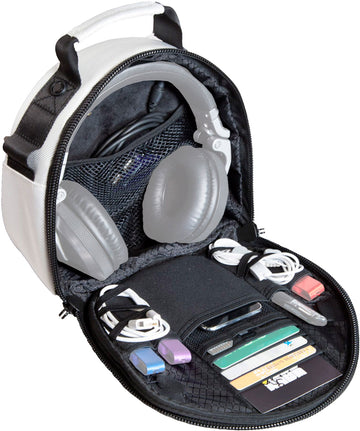 Bolsa branca para auscultadores
