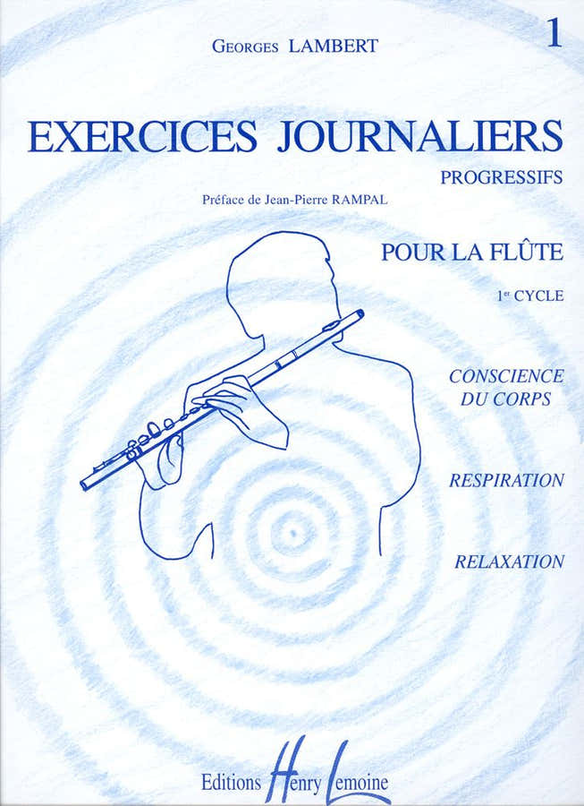 Lambert Georges - Exercices Journaliers Vol.1 - Flute