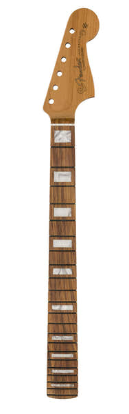 Braço Jazzmaster roasted Inlays de bloco 22 trastes Medium Jumbo raio de 9.5" Pau Ferro perfil C moderno