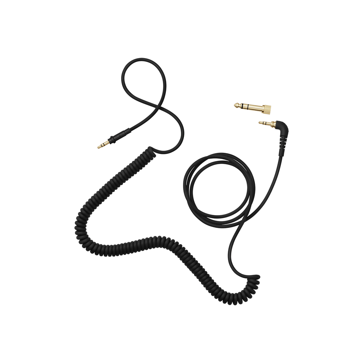 Aiaiai  C02 - Cabo espiral com adaptador 1.5M de comprimento