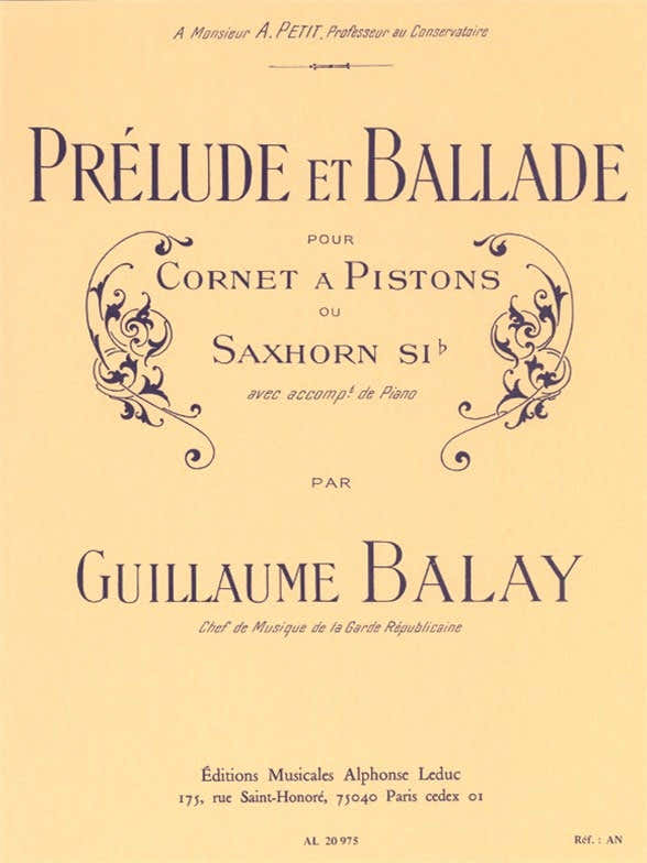 Prelude & Ballade