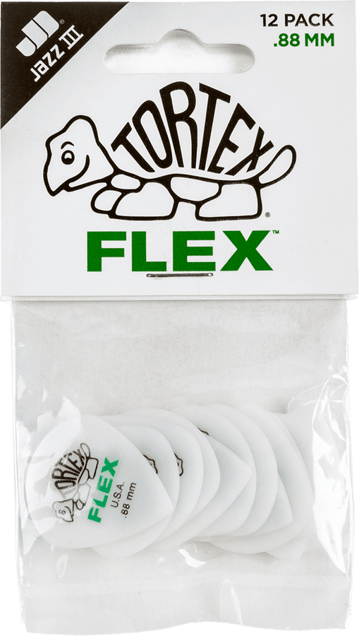 12 x 0,88mm Tortex Flex Jazz III