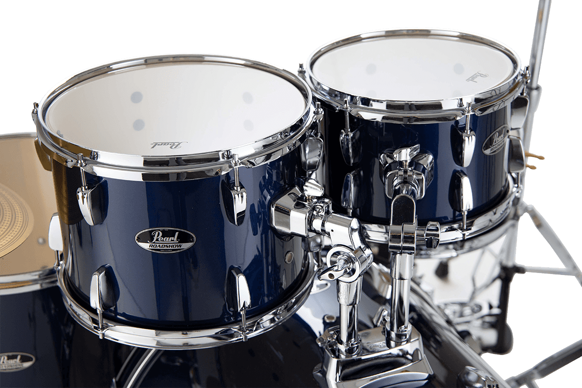ROADSHOW STAGE 22 + B-50 ROYAL BLUE METALLIC + SOLAR CYMBALS
