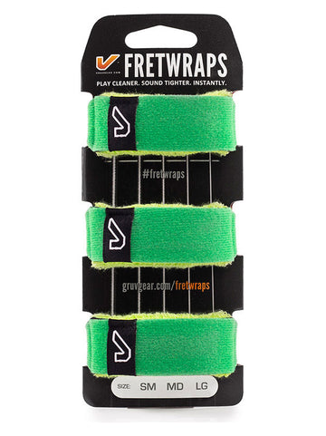 FretWraps 3-Pack Leaf Green - Medium
