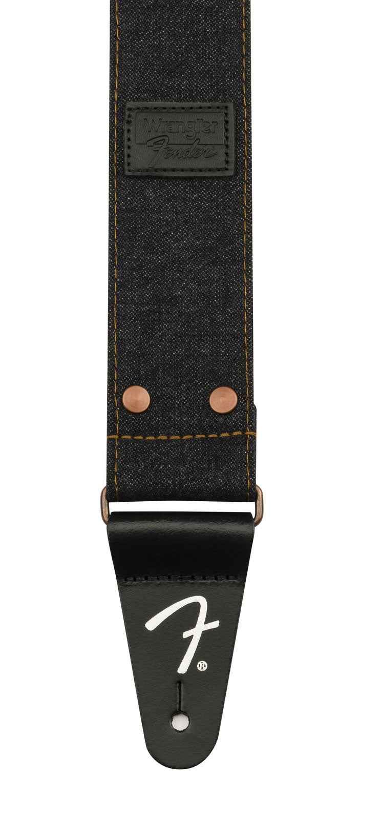 X Wrangler Correia de ganga com rebites Preta