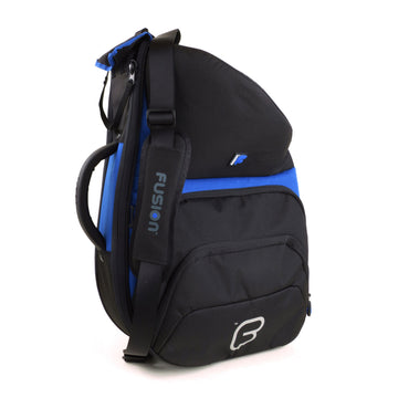Urban Black/Blue Horn (Fixed Bell) Case