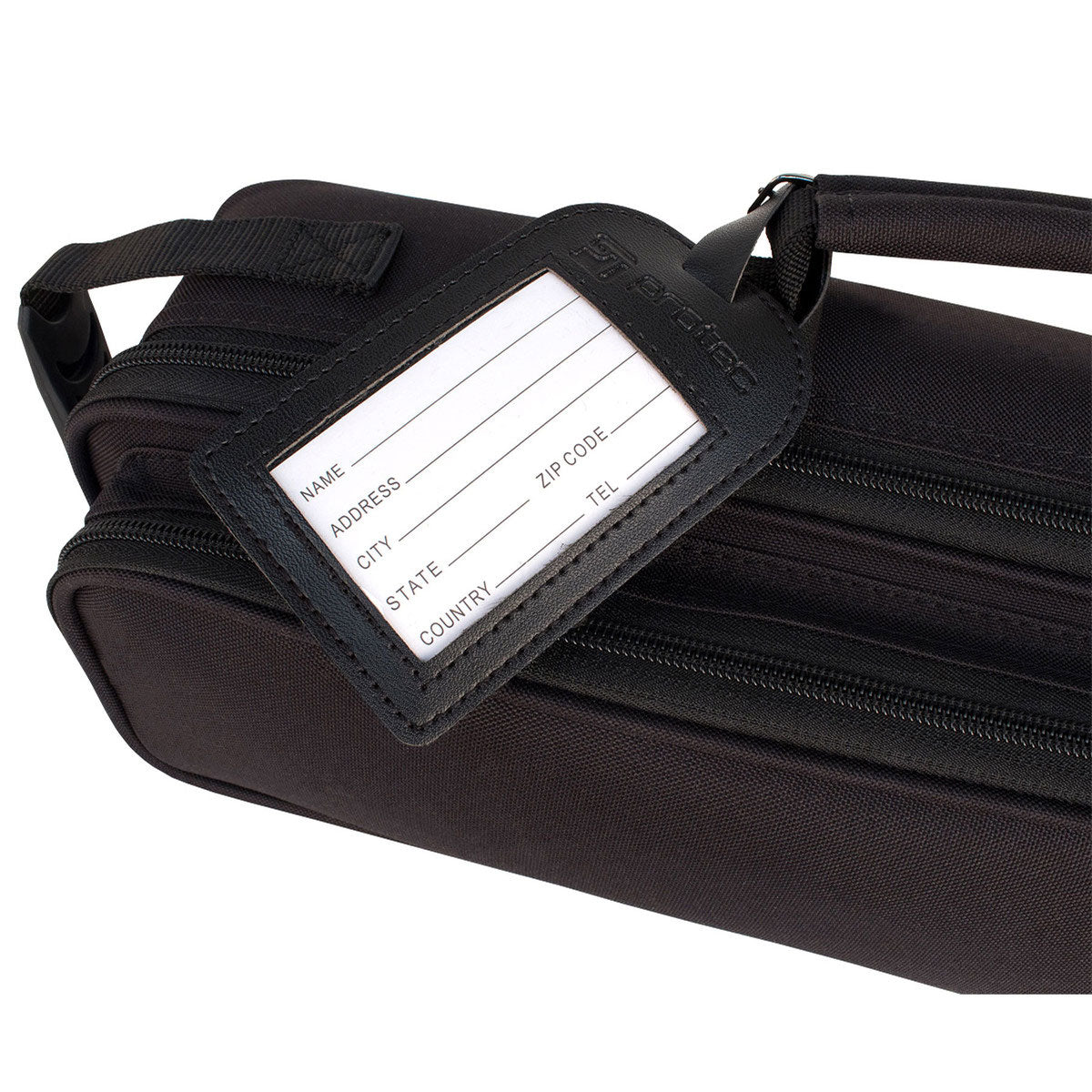 Capa de Estojo de Flauta Transversal Deluxe Preta