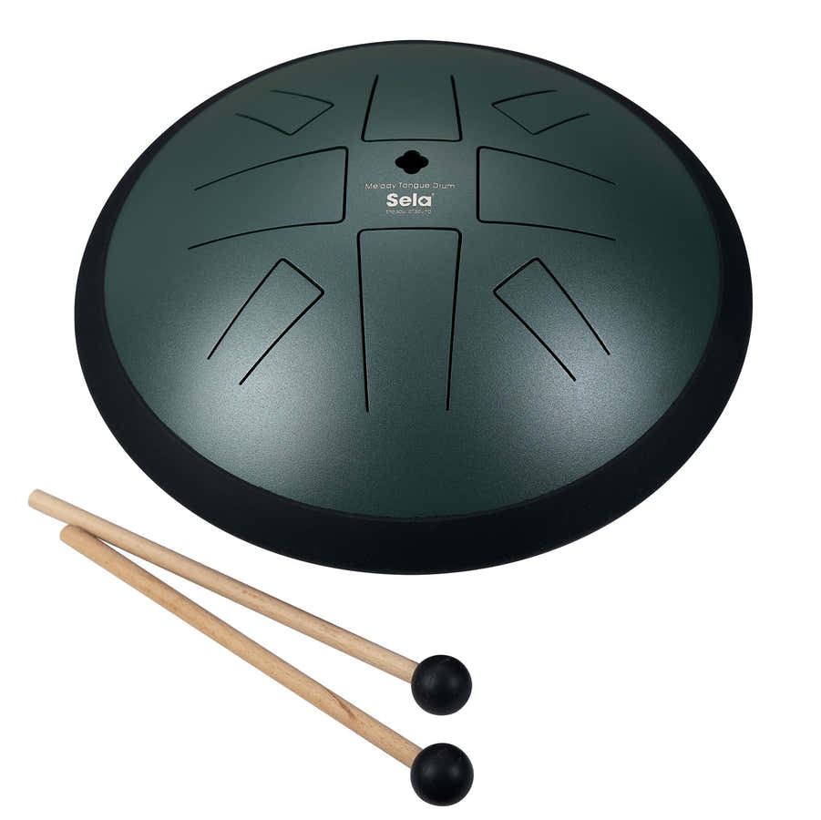 MELODY TONGUE DRUM 10" C GOLDEN GATE GOLD SE 373