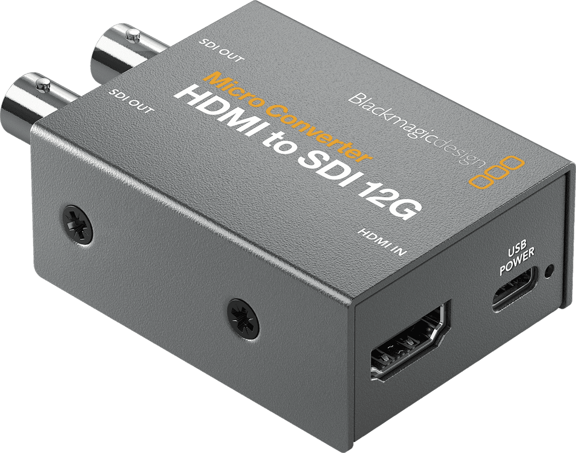 Micro Converter HDMI para SDI 12G PSU