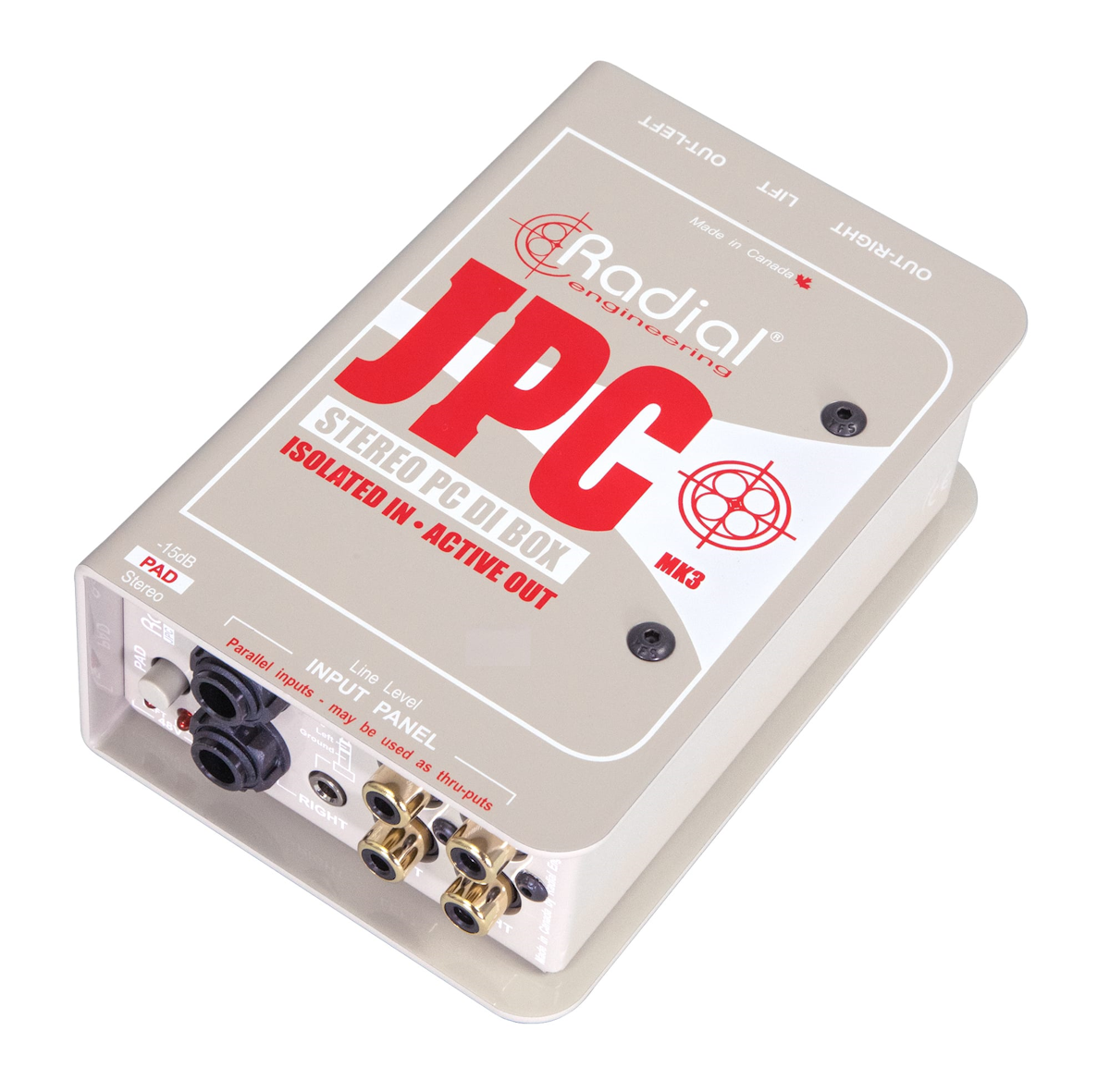 JPC DI ativa PC/placas de som