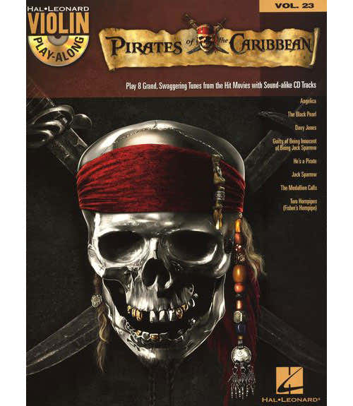 VIOLIN PLAY ALONG VOLUME 23 PIRATAS DAS CARAÍBAS + MP3 - VIOLINO