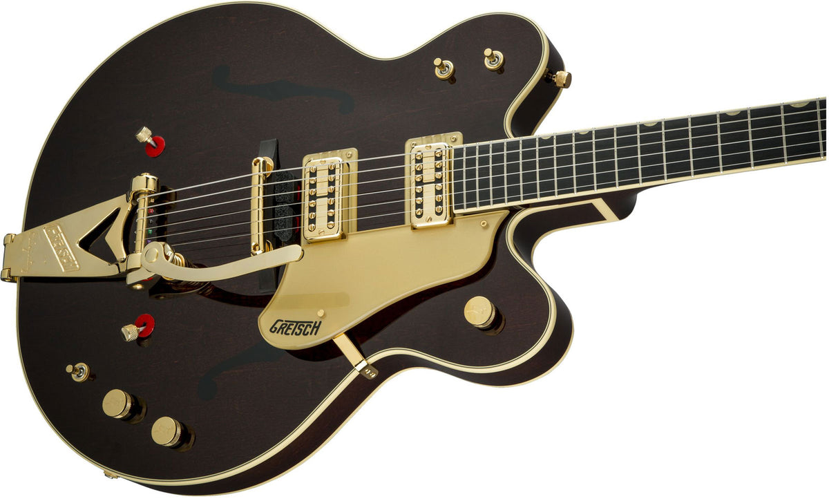 G6122T-62 Country Gentleman Vintage Select Signature Chet Atkins Tingimento de nogueira