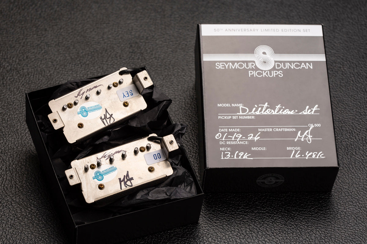 Duncan Distortion Set 50th anniversary limited edition, zebra