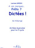 Ghedin Lauriane - A Vos Marques.. Prets ? Dictees ! Vol.4 Corriges