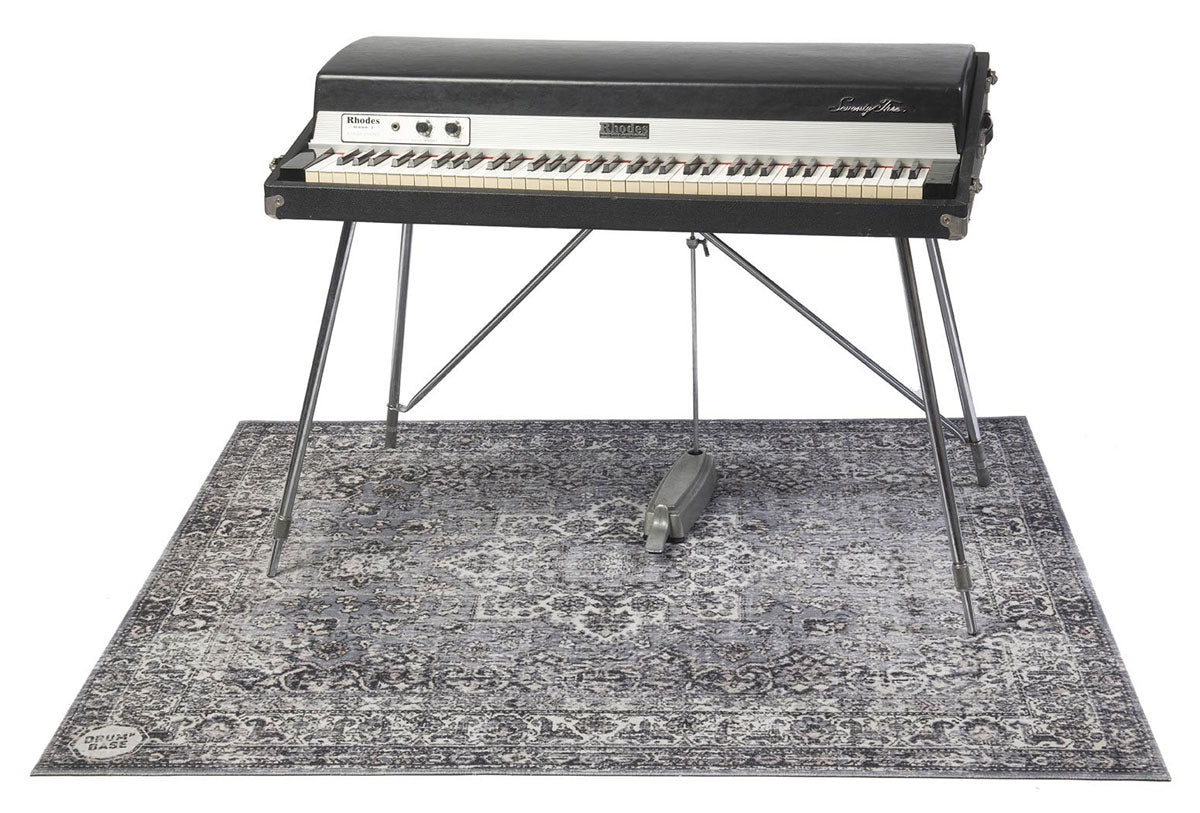 VPCLB-GRY Tapete Vintage Persian Club Series 1.63 X 1.42M Antiderrapante Cinzento