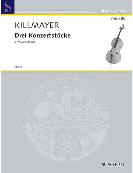 Killmayer - 3 Concert Pieces - Violoncelle