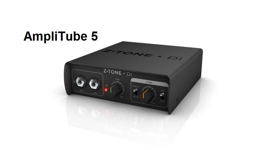 Z-tone DI+amplitube.5 pacote