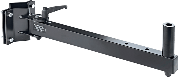 K&M 24150-000-55 Suporte de parede preto para altifalante
