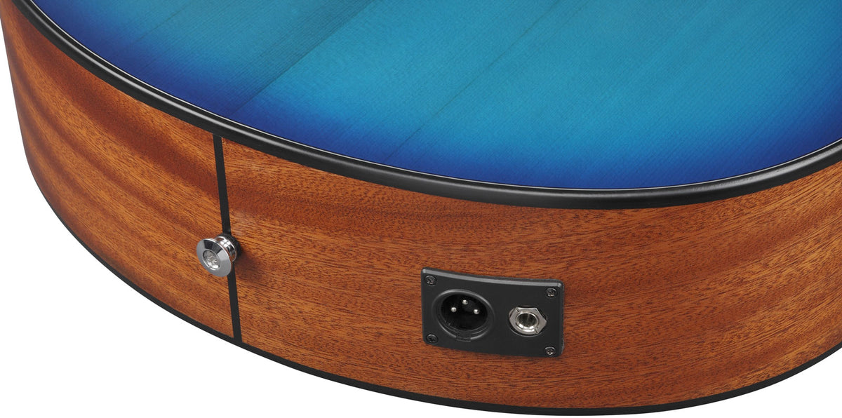 AAM50ce Burst azul-safira poro aberto