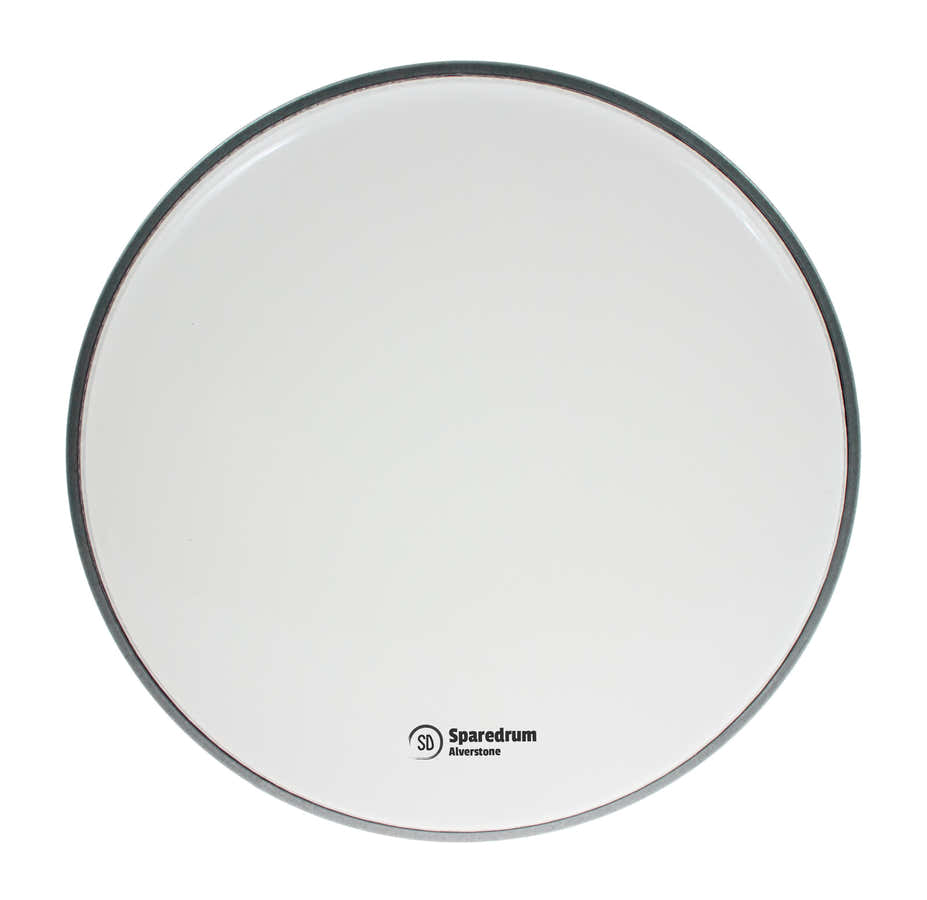 AS08SW - 8" ALVERSTONE 1-PLY SMOOTH WHITE DRUMHEAD - 10 MIL