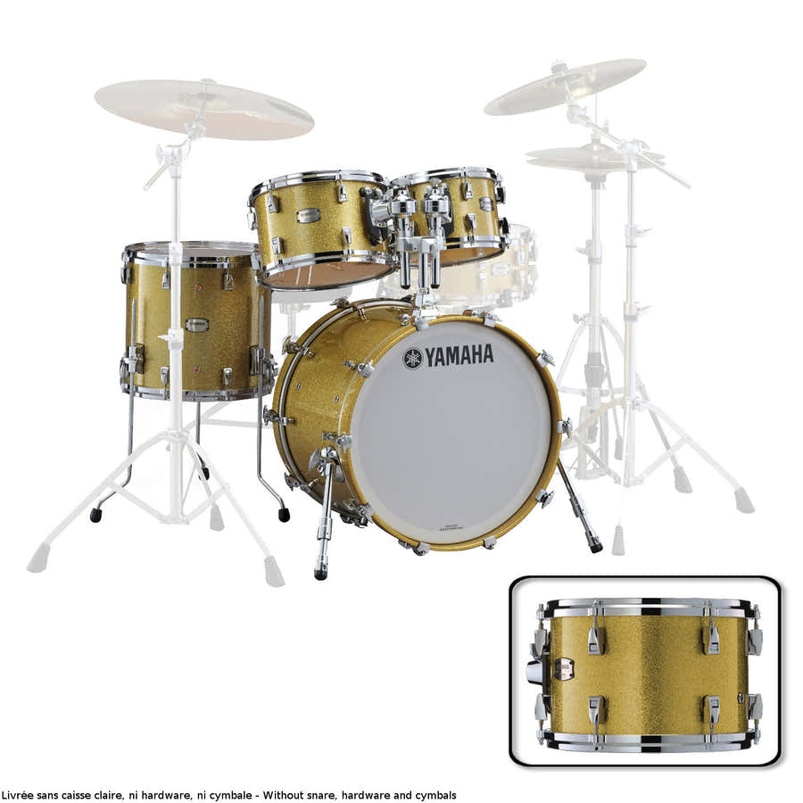 ABSOLUTE HYBRID MAPLE FUSION 20"X16" + 10" 12" 14" GOLD CHAMPAGNE SPARK