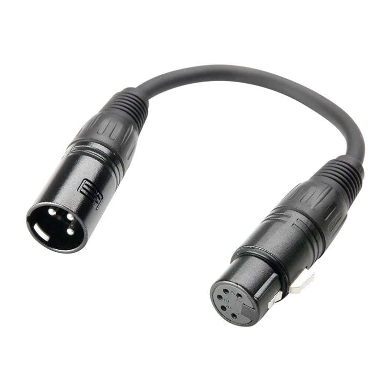 ADAPTER DMX XLR 5-POLES F TO XLR 3-POLES M 0.2 M