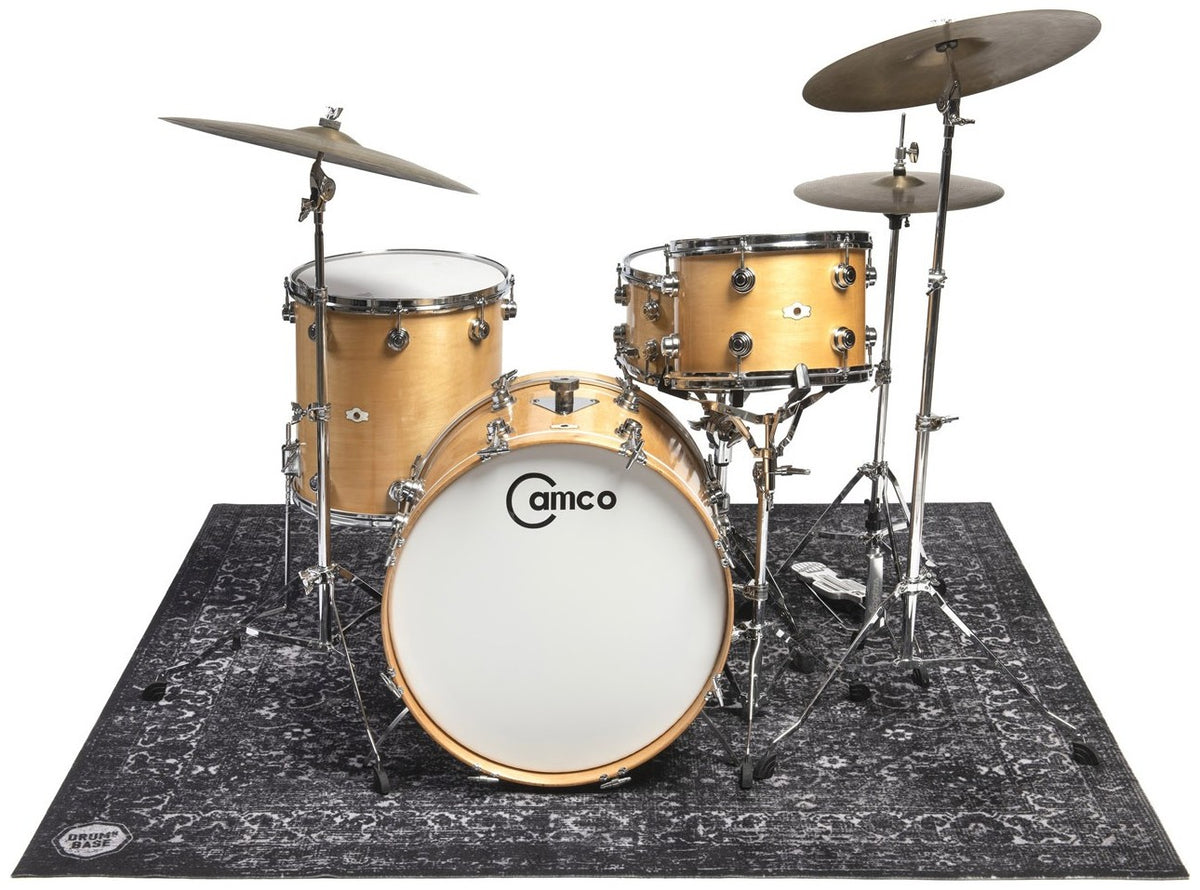 RWP185-BLK - Tapete de Bateria Pro X-Heavy 7kg Road Worn Black Persian - 1.85 x 1.60m