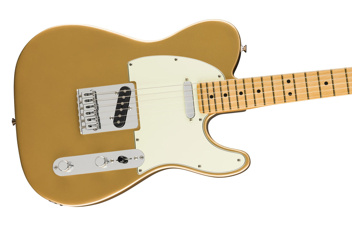 Telecaster 75 Anni Player II, MN Aztec Gold