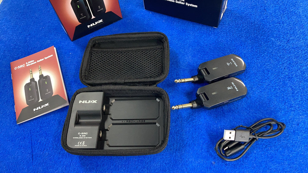 C5RC Sistema Sem Fios Para Guitarra 5,8 GHz Sincronização Automática - Stock B