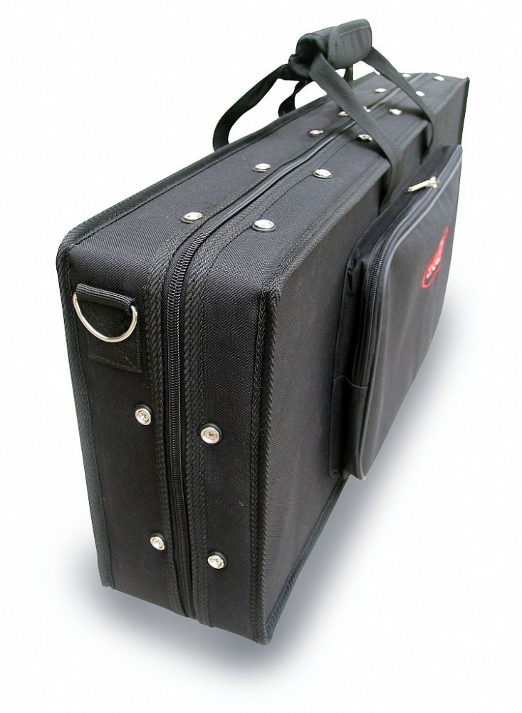 1SKB-SC2709 Estojo flexível para pedaleira MIDI tipo FCB1010, MFC10, FC200, Cyberfoot