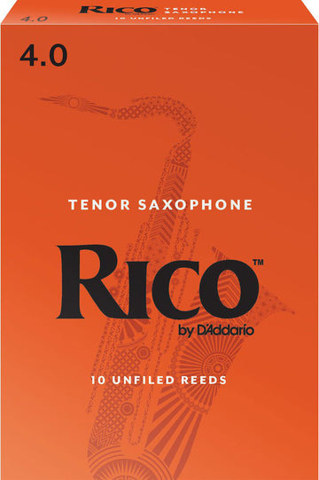 RKA1040 - PALHETAS SAXOFONE TENOR RICO BY - FORÇA4 - EMBALAGEM DE10