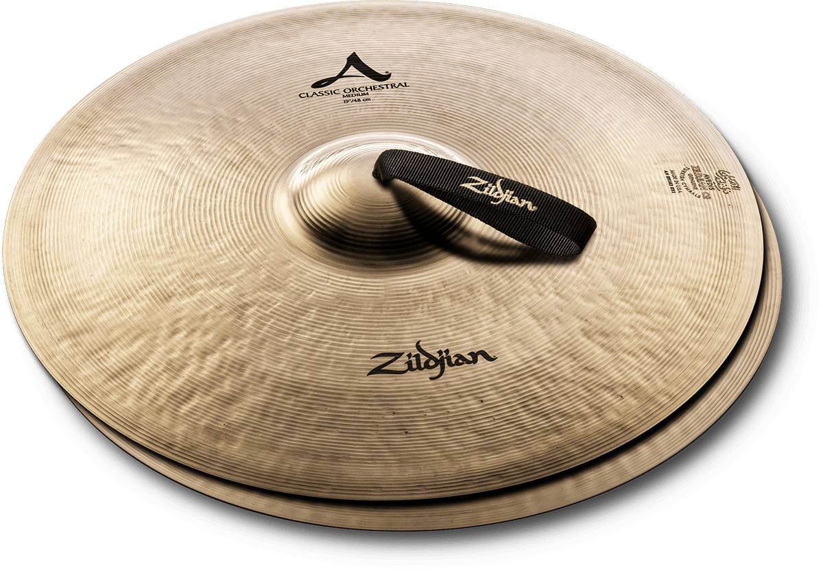 19" A ZILDJIAN CLASSIC ORCHESTRAL SELECTION MEDIUM - PAIR
