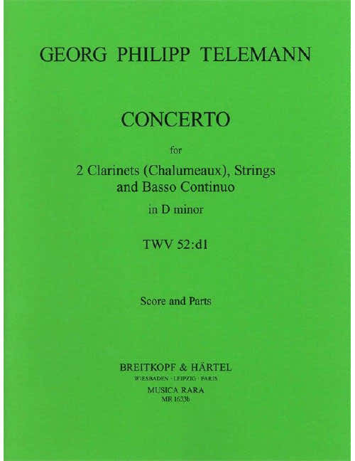 Telemann - Concerto D-moll TWV 52:D1 TWV 52:D1