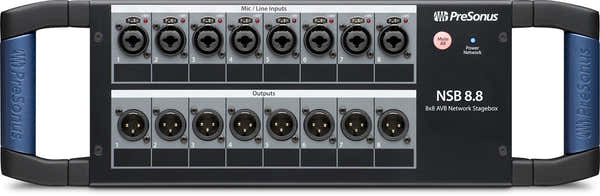 Presonus NSB 8.8 - CAIXA DE PALCO 8X8 PARA REDE AVB