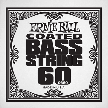 .060 COATED NICKEL WOUND ELECTRIC BASS STRING SINGLE