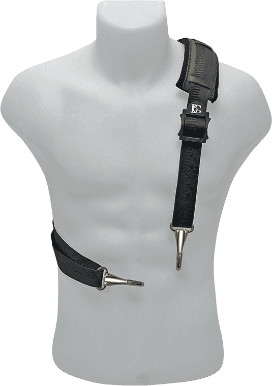 T01 - TUBA SHOULDER STAP (2 METAL SNAP HOOKS)