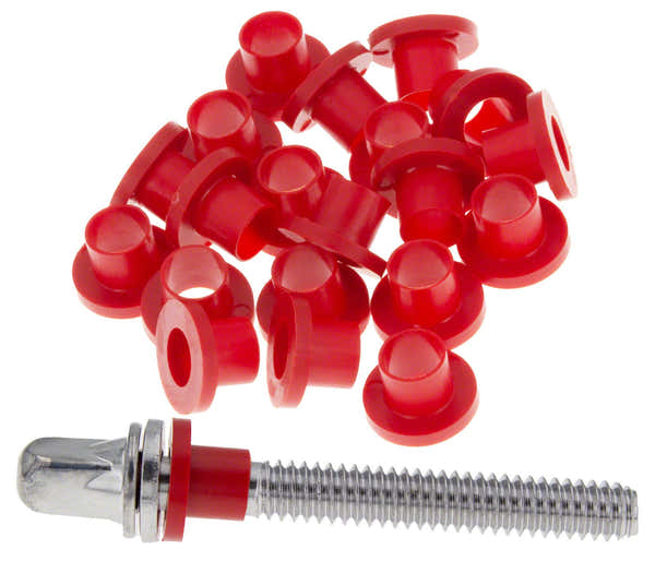 Danmar TRW50R - NYLON TENSION ROD WASHERS - RED (X50)