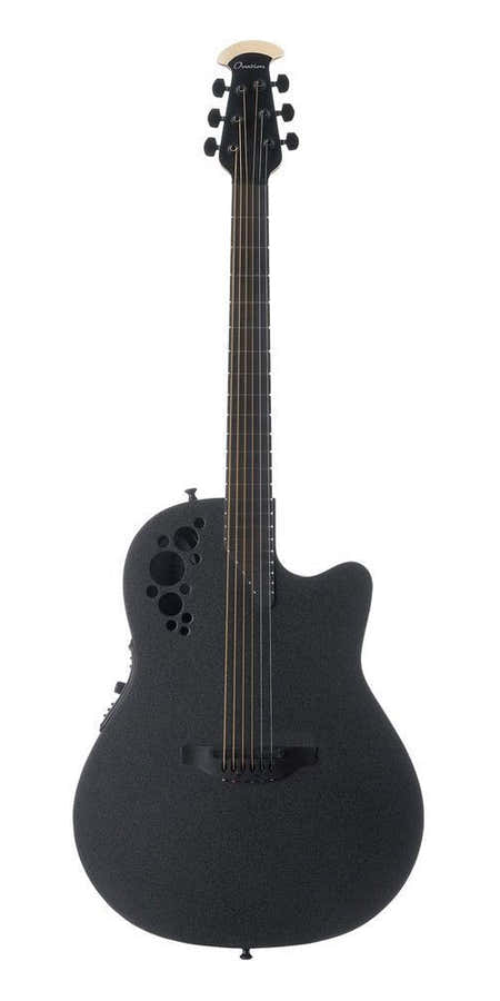 E-Acoustic Guitar Elite Tx Super Shallow Black Textured