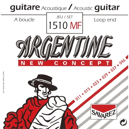 Argentine ACOUSTIC 1510MF LIGHT A BOUCLE 11 15 23 29 37 46
