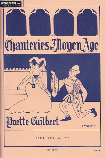 Guilbert - Chanteries Du MOYEN-age Vol.1 - Chant/piano