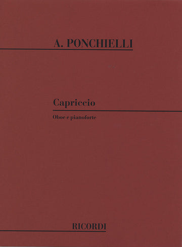 PONCHIELLI A. - CAPRICCIO - HAUTBOIS ET PIANO